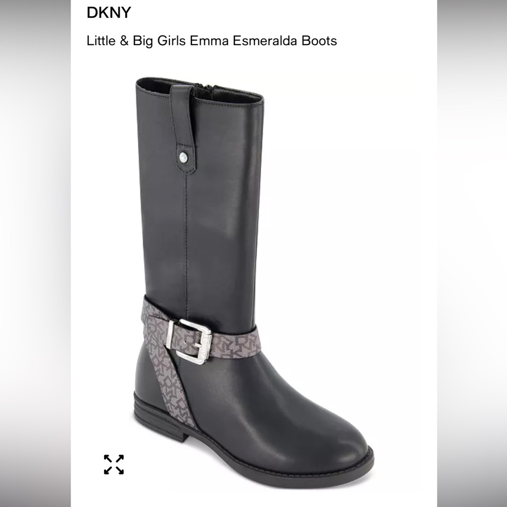 NEW DKNY Women’s Riding Little & Big Girls Emma Esmeralda Boots 5 Women’s 5